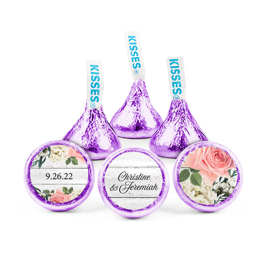Personalized Wedding Elegant Arrangement Hershey's Kisses