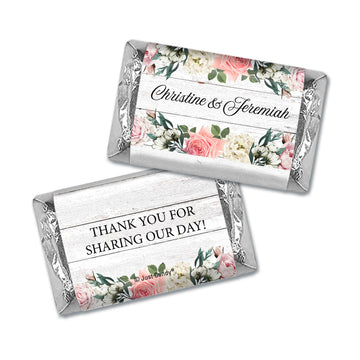 Personalized Wedding Elegant Arrangement Hershey's Miniatures