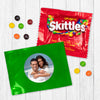 Personalized Wedding Photo Candy Favor Bag - M&Ms or Skittles