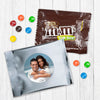 Personalized Wedding Photo Milk Chocolate M&Ms Favor Bag
