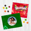 Personalized Wedding Photo Skittles Favor Bag