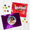 Personalized Wedding Photo Skittles Favor Bag