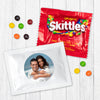 Personalized Wedding Photo Skittles Favor Bag