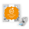 Personalized Wedding Engagement She Said Yes! Ring JUST CANDY® favor cube with Hershey's Kisses