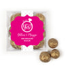Personalized Wedding Engagement She Said Yes! Ring JUST CANDY® favor cube with Prosecco Cordials