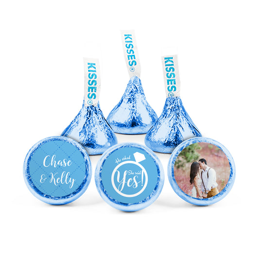 Personalized Engagement She said Yes! Hershey's Kisses