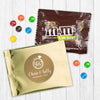 Personalized Engagement She Said Yes! Milk Chocolate M&Ms