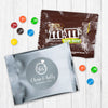 Personalized Engagement She Said Yes! Milk Chocolate M&Ms