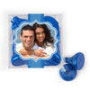 Personalized Wedding Engagement Photo JUST CANDY® favor cube with Hershey's Kisses
