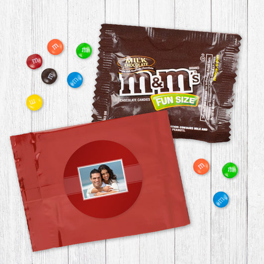 Personalized Engagement Photo Milk Chocolate M&Ms