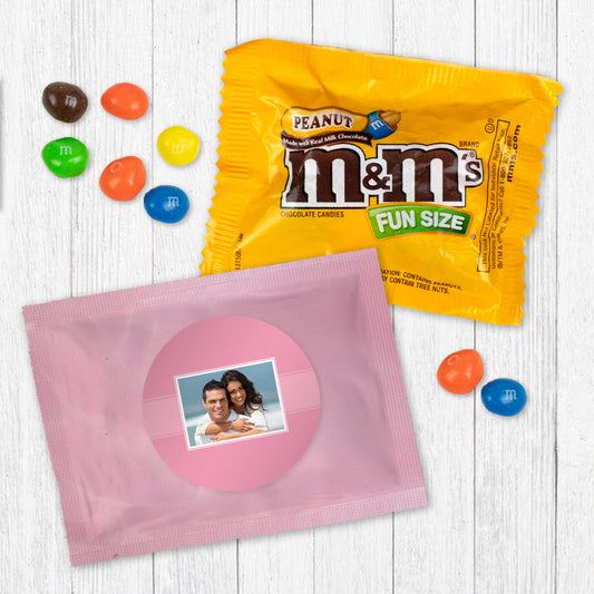 Personalized Engagement Photo Peanut M&Ms