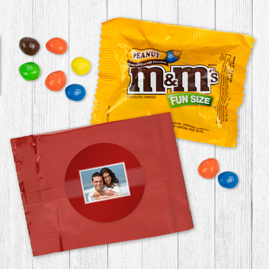 Personalized Engagement Photo Peanut M&Ms