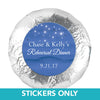 Rehearsal Dinner 1.25" Sticker Starry Sky (48 Stickers)