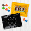 Personalized Wedding Rehearsal Dinner Side by Side Peanut M&Ms Favor Bag
