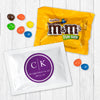 Personalized Wedding Rehearsal Dinner Side by Side Peanut M&Ms Favor Bag