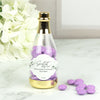 Personalized Rehearsal Dinner Sweetest Day Ever Champagne Bottle with Just Candy Chocolate Minis