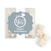Personalized Bridal Shower She Said Yes JUST CANDY® favor cube with Sugar Sanded Gummy Bears