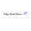 Personalized Hearts Bridal Shower 5 Ft. Banner