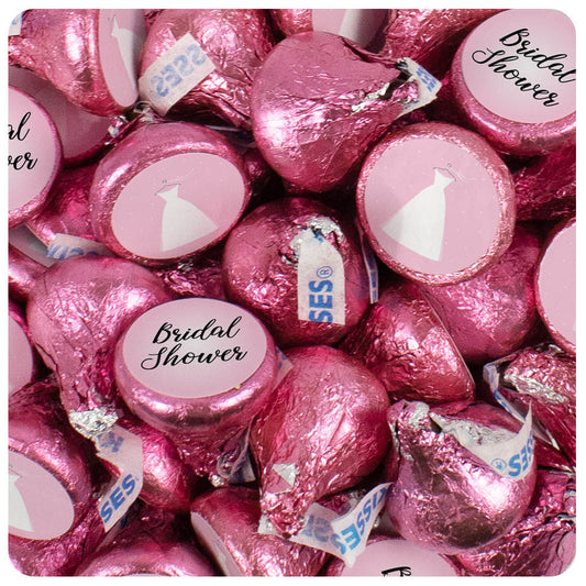 Bridal Shower Wedding Dress Stickered Hershey's Kisses