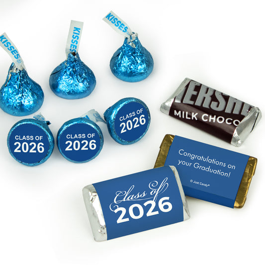 Graduation Candy Hershey's Kisses & Hershey's Miniatures Class of - All Colors
