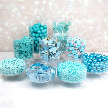 Light Blue Bulk Candy Buffet