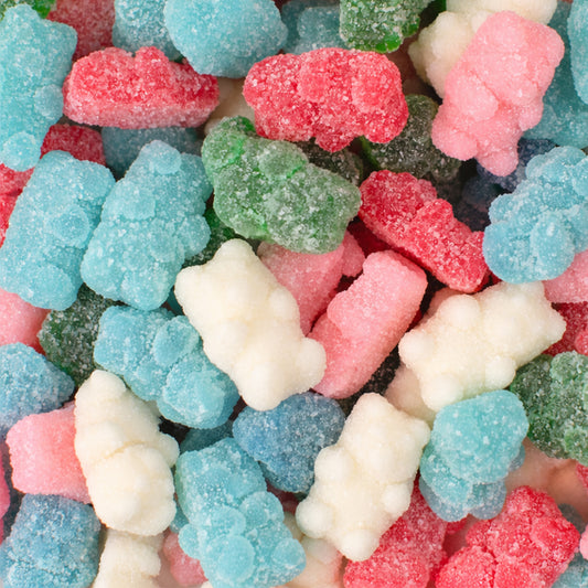 Rainbow Sugared Fruit Gummy Bears