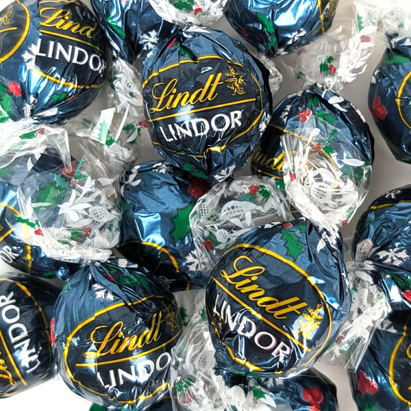 Lindor Holiday Holly Truffles - Cocoa & Creme Truffles – Just Candy