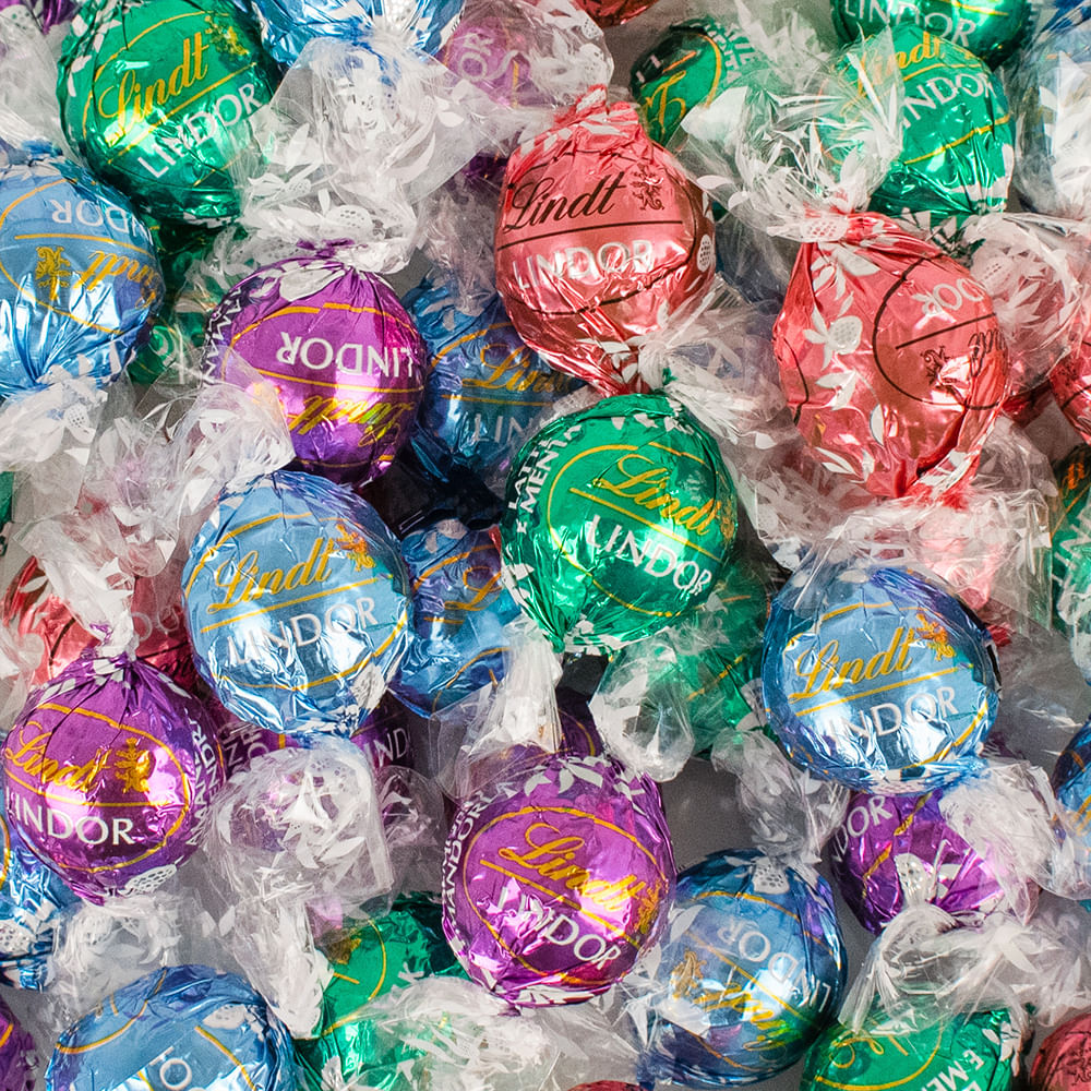 Lindor Spring Mix Easter Pastel Truffle Mix - Lindor Chocolate Mix – Just Candy
