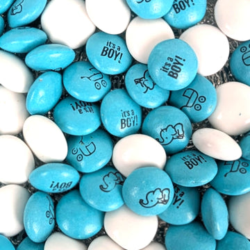 It's A Boy! Baby Candy Milk Chocolate Gems