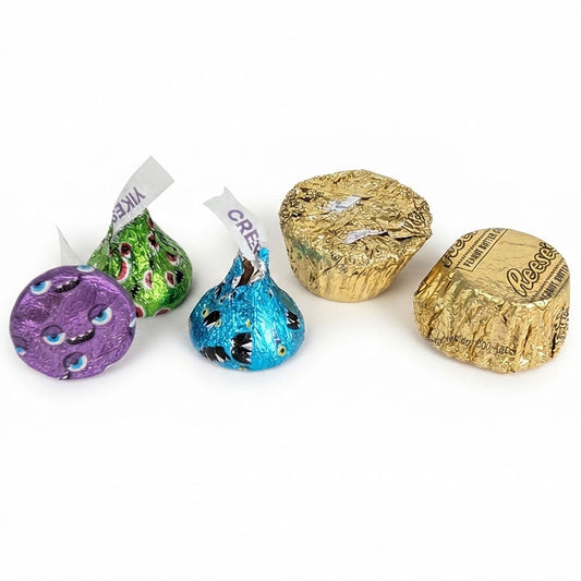 Halloween Hershey's Monster Kisses and Reese's 1.46lb Bag - 110 ct