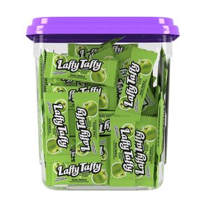 Green Sour Apple Laffy Taffy - 145ct Tub