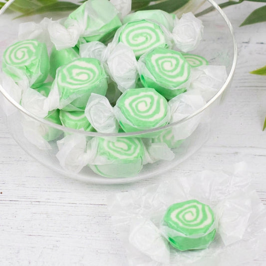 Just Candy Green Key Lime Salt Water Taffy