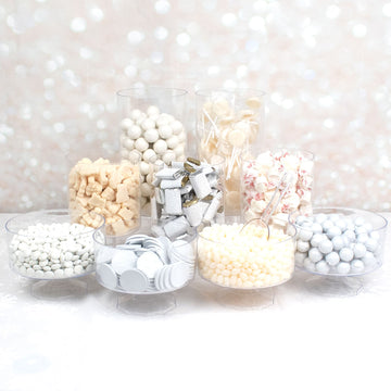 White Bulk Candy Buffet