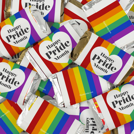 Pride Month Wrapped Hershey's Miniatures Candy Mix