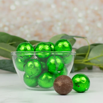 Mardi Gras Milk Chocolate Foil Wrapped Balls - All Colors