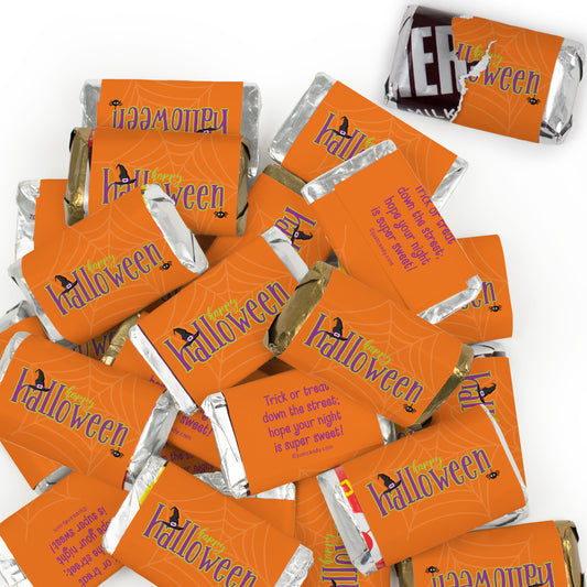 Halloween Spirit Wrapped Hershey's Miniatures