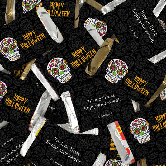 Halloween Skulls Hershey's Wrapped Miniatures Chocolate Mix