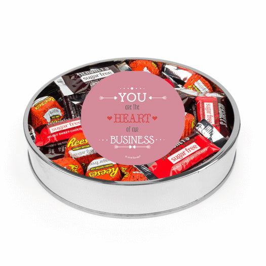 Valentine's Day Sugar Free Hershey's Gift Tin - Heart of Our Business