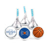 Basketball March Madness Stickered Hershey's Kisses