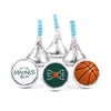 Basketball March Madness Stickered Hershey's Kisses