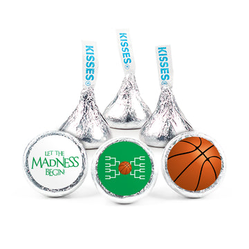 Basketball March Madness Stickered Hershey's Kisses