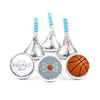 Basketball March Madness Stickered Hershey's Kisses
