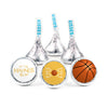 Basketball March Madness Stickered Hershey's Kisses