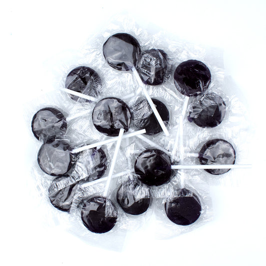 Mardi Gras Just Candy Flat Lollipops - All Colors