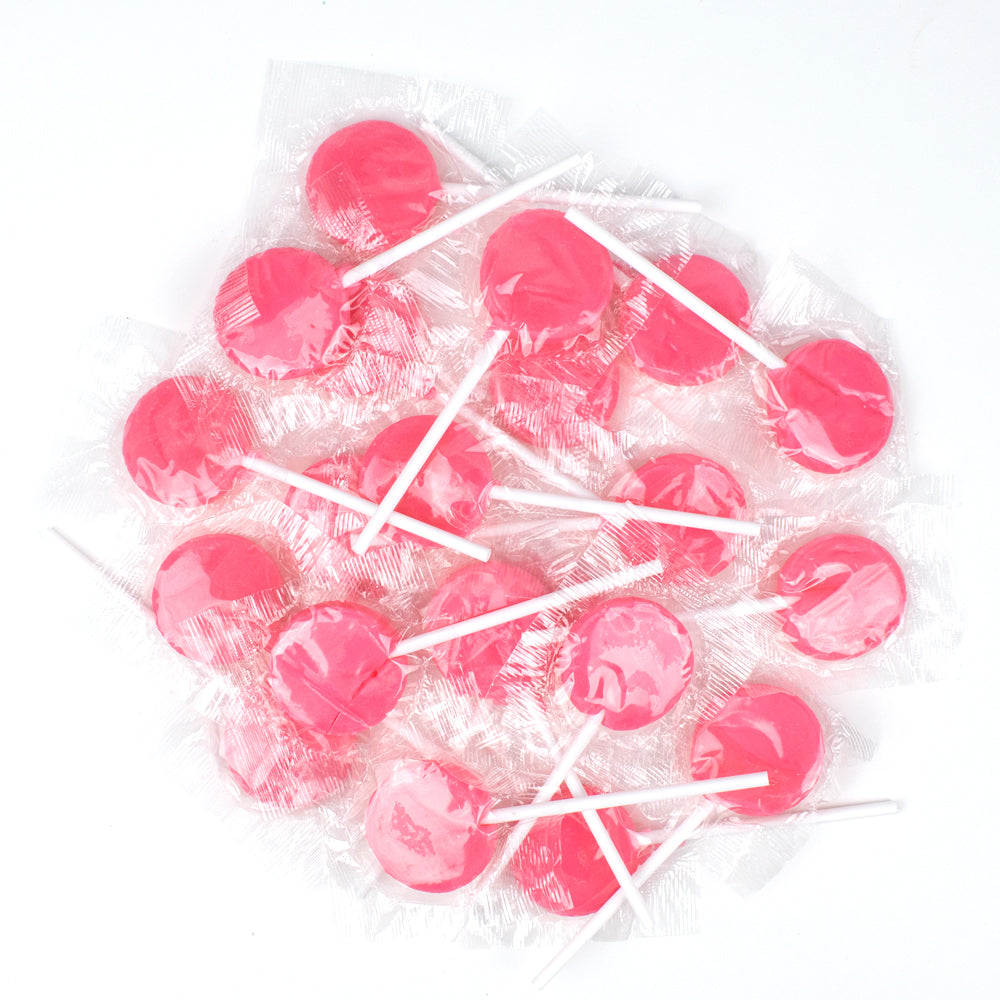 Valentine's Day Just Candy Flat Lollipops - All Colors