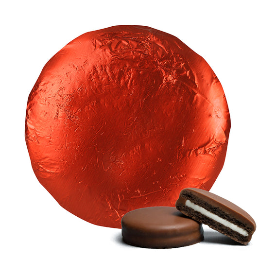 Red Chocolate Covered Sandwichs