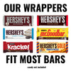 Halloween Candy Bar Wrappers Only - Spooky Critters
